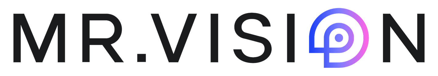 MR.VISION Logo für helle Hintergründe